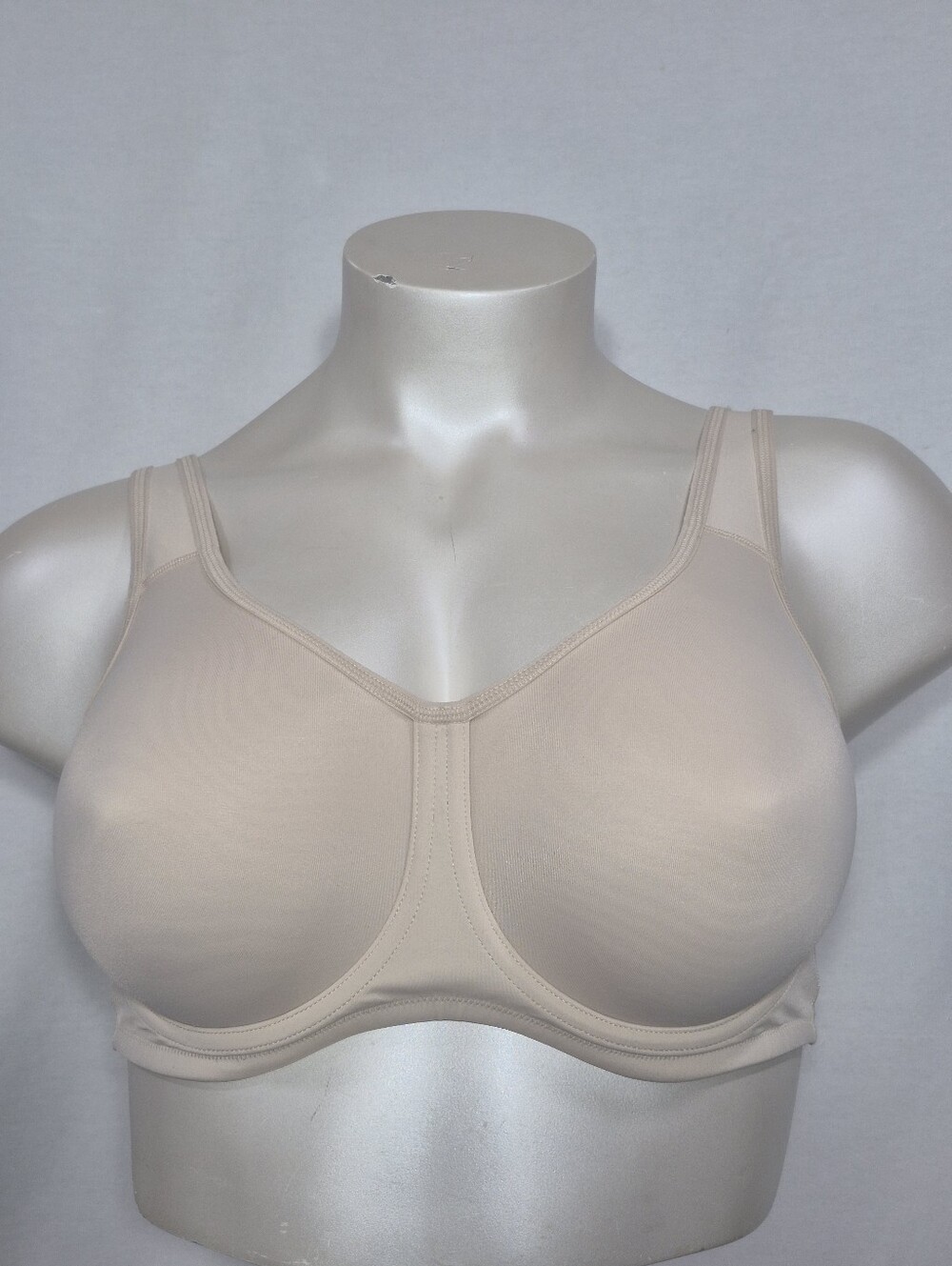 40D SYROKAN High Impact Underwire Max Control Underwire Sports Bra Beige